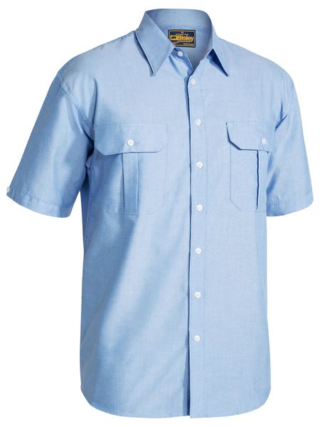 Oxford Short Sleeve Shirt - BS1030 - Bisley Workwear