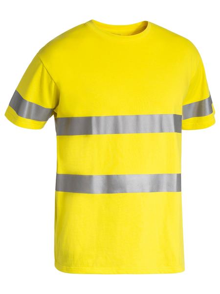 Taped Hi Vis Cotton T-shirt - BK1017T - Bisley Workwear