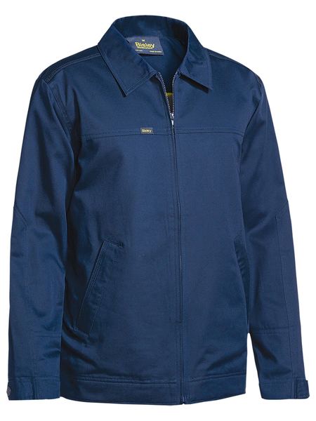 Cotton drill jacket with liquid repellent finish - BJ6916 - Bisley Workwear