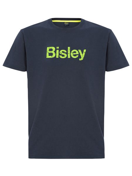 Men's cotton Bisley logo tee - BKT064 - Bisley Workwear