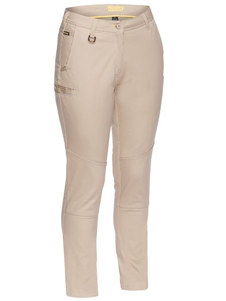 Women's mid-rise stretch cotton pants - BPL6015 - Bisley Workwear