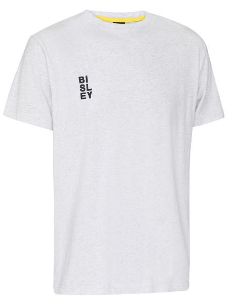 Bisley cotton vertical logo tee - BKT091 - Bisley Workwear