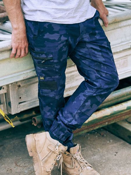 Flx \u0026 Move™ stretch camo cargo pants - BPC6337 - Bisley Workwear