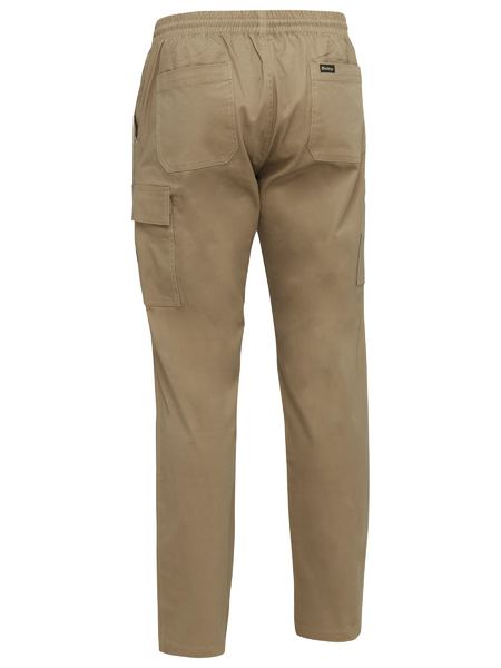 Buy HIENAJ Men's Elastic Waist Cargo Pants Casual Relaxed Fit Wild Combat  Multi-Pocket Pant at Amazon.in
