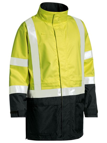 3M taped two tone hi vis anti static wet weather jacket - BJ6963T ...